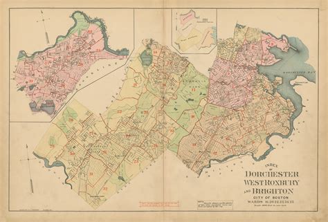 WEST ROXBURY, Massachusetts 1899 map, Plate 15 - Replica or Genuine ...