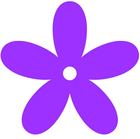 Purple Flowers Clip Art - ClipArt Best