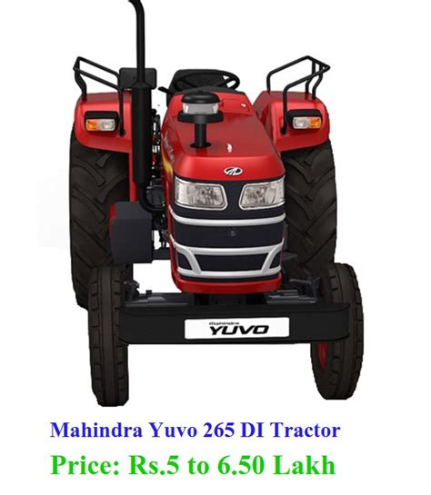 Top 19 Best Mahindra Tractors Price List in India 2018