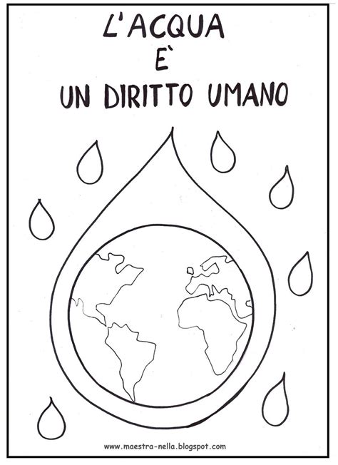 Maestra Nella Giornata Mondiale Dell Acqua Acqua Insegnamento Del