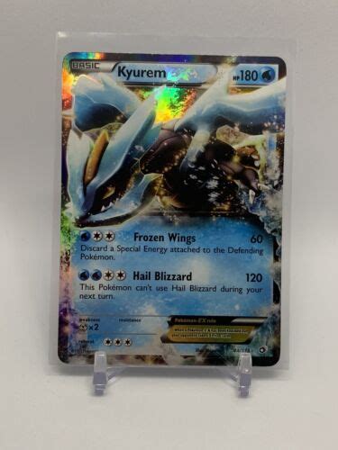 Pokémon TCG Kyurem ex Legendary Treasures 44 113 Holo Holo Rare EX eBay