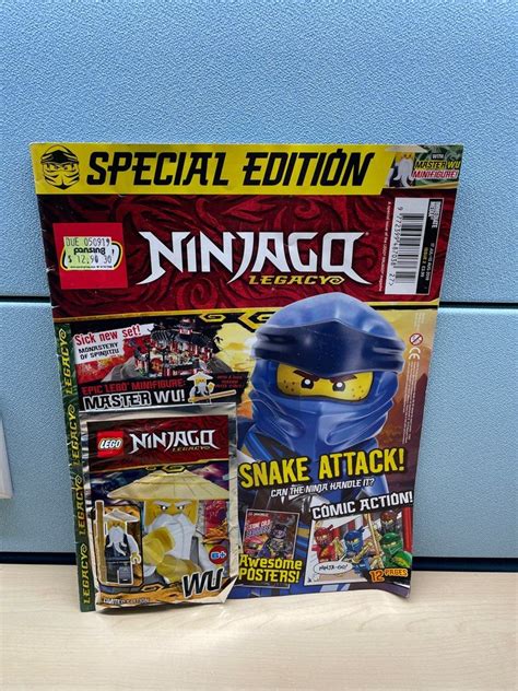 Lego NinjaGo Magazine With Figurine Hobbies Toys Books Magazines