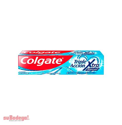 Crema Dental Colgate Triple Accion Extra Blancura 125 Ml SuBodega