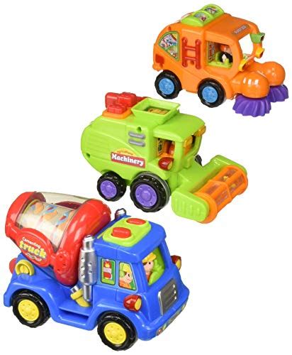 Click N Play Push And Go Cartoon Friction Powered Car Toys For Kids