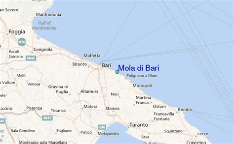 Mola di Bari Tide Station Location Guide