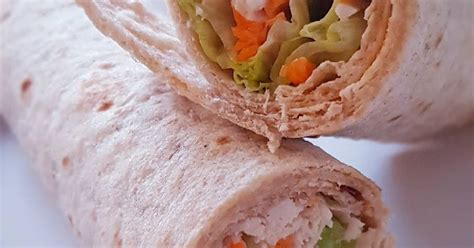 Easy Chicken Wraps 🌯🌯 Recipe By Pinkblankets Kitchen Cookpad