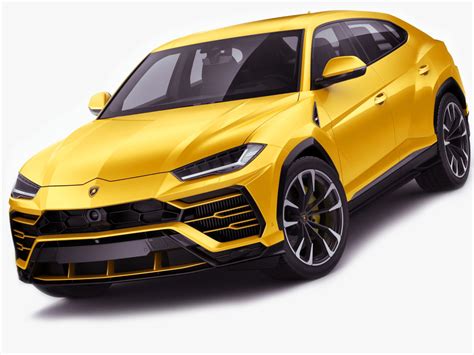 Lamborghini Urus 2019 3d Model Turbosquid 1253488