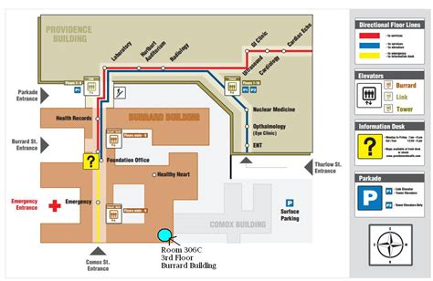 Floor Plan St Pauls Hospital Map