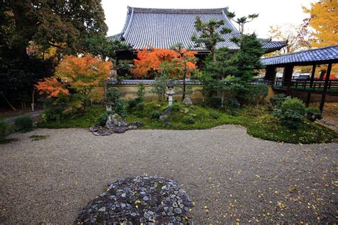 立本寺 紅葉 枯山水の風情ある隠れたもみじの名所 京都もよう Kyoto Moyou 寺 紅葉 日本庭園 紅葉