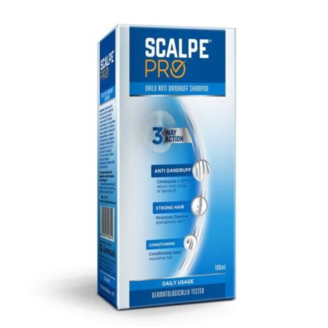 Scalpe Pro Daily Anti Dandruff Shampoo Strong Nourishes Hair Ml Ebay