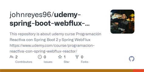 Github Johnreyes Udemy Spring Boot Webflux Reactive Programming