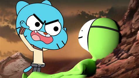 Gumball VS Dream Animated YouTube