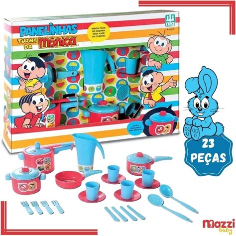 Panelinhas Infantil Turma Da M Nica Cozinha Brinquedo Menin