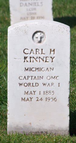 Carl H Kinney 1885 1956 Memorial Find A Grave