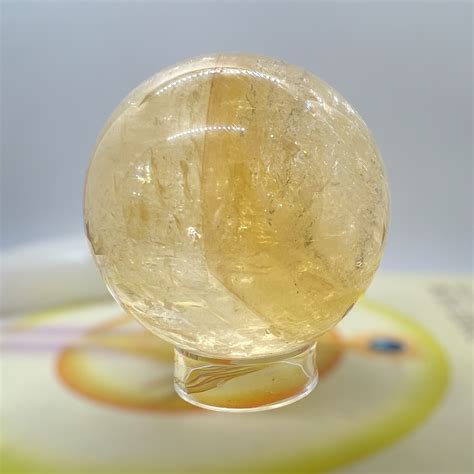 The Honey Calcite Spheres The Blessed Crystal Co