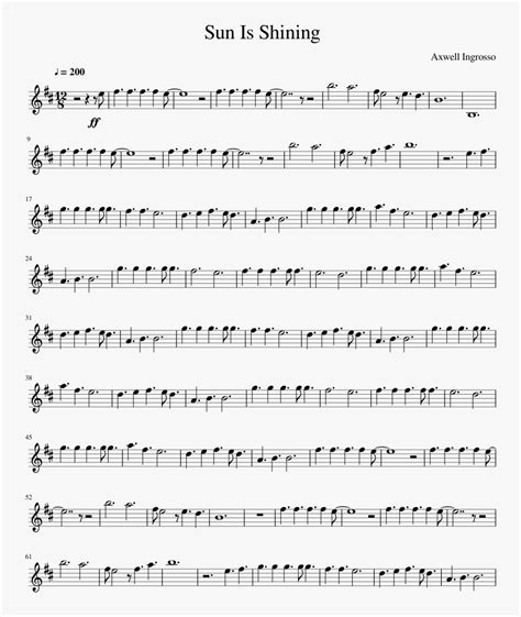 Merry Go Round Of Life Violin Sheet Music Hd Png Download