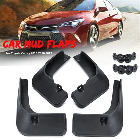 Pcs Car Fender Flares For Toyota Camry Mud Flaps