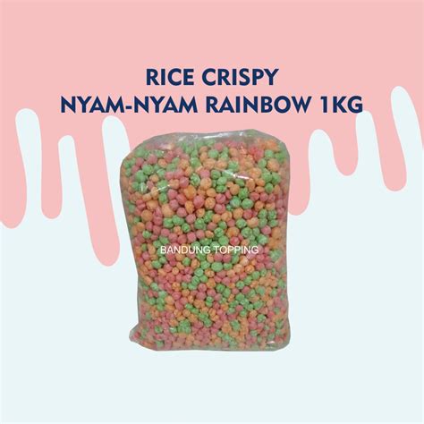 Jual Rice Crispy Warna 1kg Bola Nyam Nyam Termurah Shopee Indonesia