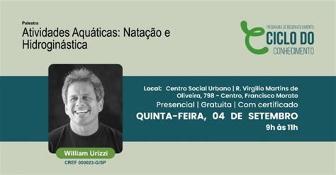 Natação Francisco Morato - Atividades Aquáticas: Natação e Hidroginástica em Francisco Morato - Sympla