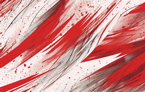 Premium Ai Image Red Brush Stroke Textured Background