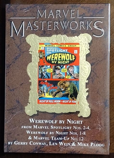 Marvel Masterworks Vol Werewolf By Night Vol Dm Variant Hc New