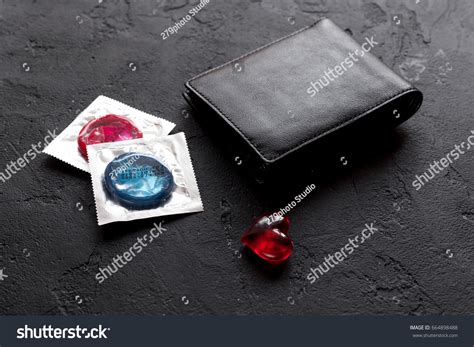 Concept Safe Sex Condom On Dark Stock Photo Shutterstock