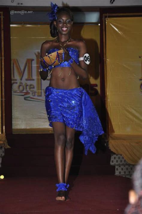 Fin Des Pr S Lections Nationales De Miss C Te D Ivoire Mlle Ciss