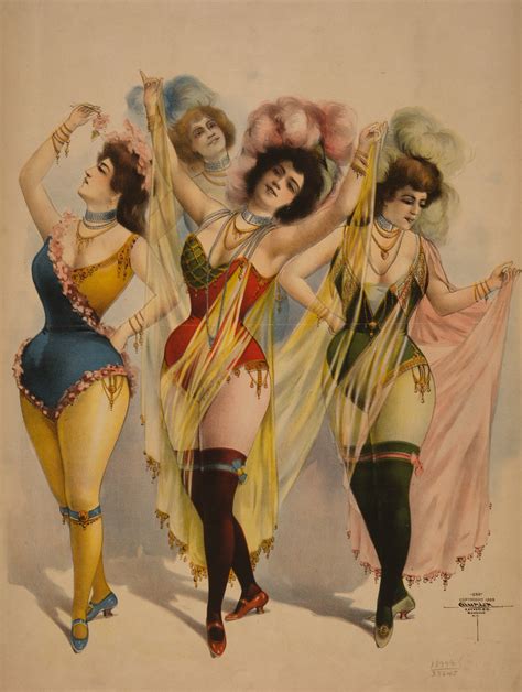 Early Burlesque Performers C1880 Burlesque’s Enormously Po Flickr