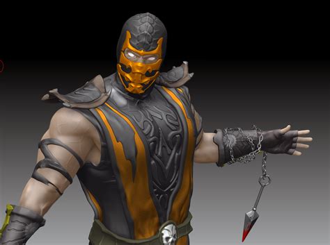 Scorpion - Mortal Kombat by DarkCloudX on DeviantArt