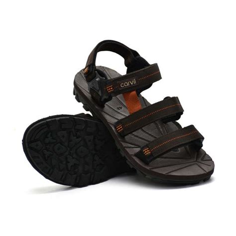 Promo Carvil Sandal Gunung Pria Trisakti Gm Brown Terakota Diskon