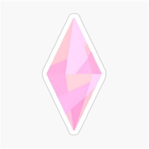 Kawaii Pink Plumbob Sticker For Sale By KawaiiKases Redbubble