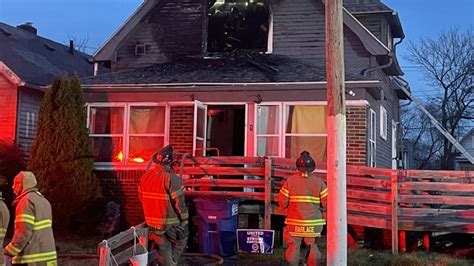 Fire Destroys Upper Level Of Home On Noble St