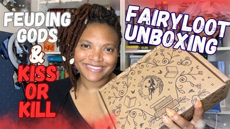 Feuding Gods Kiss Or Kill Combo Unboxing Fairyloot Unboxing