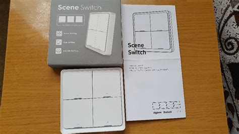 Накладной zigbee выключатель умного дома (4 клавиши) Tuya smart: 920 ...