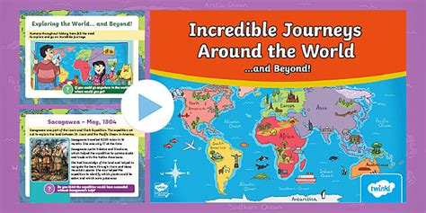 Ks1 Incredible Journeys Around The World Powerpoint Twinkl