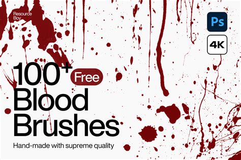 Blood Photoshop Brushes