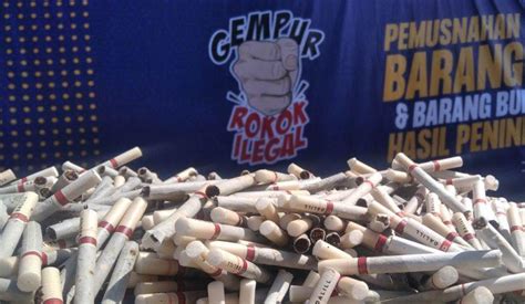 Bea Cukai Kudus Bongkar Penimbunan Rokok Ilegal Di Jepara Sita