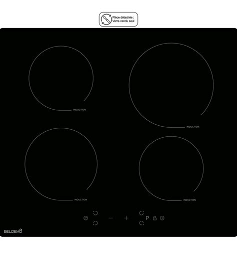 Verre Induction Ti V Beldeko Electromenager