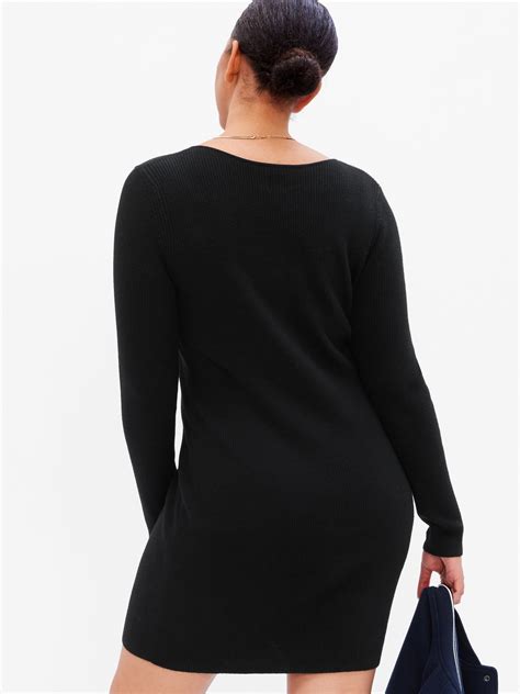 Rib Mini Sweater Dress Gap