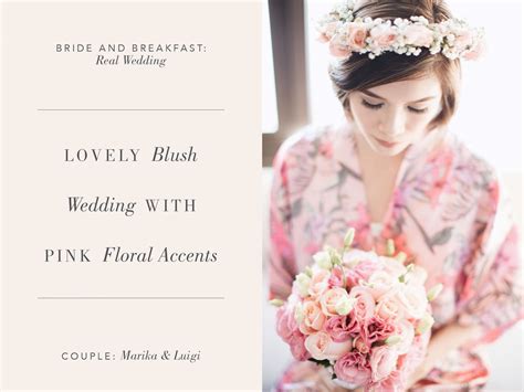 Classic Romantic Blush Wedding Philippines Wedding Blog