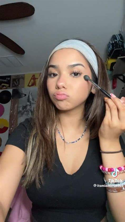 tiktok makeup tutorial light makeup | Makeup routine, Natural makeup, Makeup tutorial