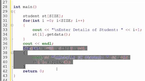 Vector Of Objects C