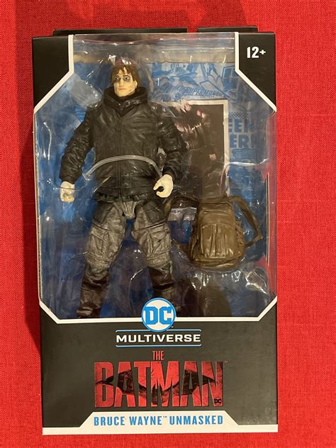 Mavin DC Multiverse The Batman Bruce Wayne Unmasked 7 Figure