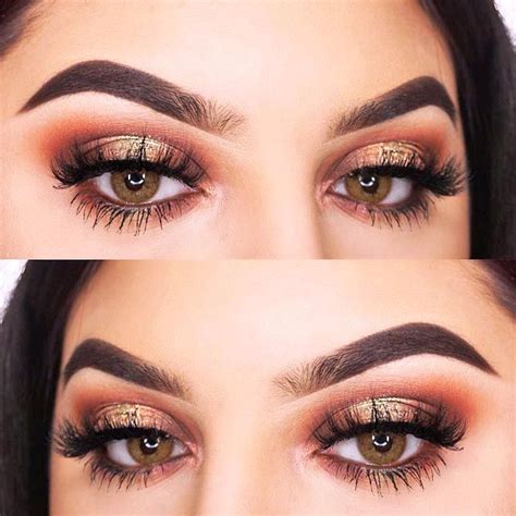 Cool Makeup Looks For Hazel Eyes And Tutorials For Dessert Hazel