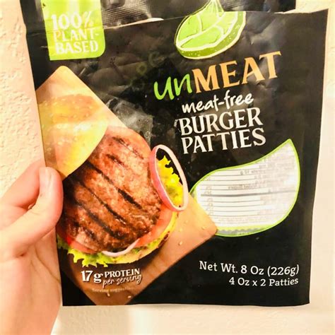 Unmeat Unmeat Burger Patties Review Abillion