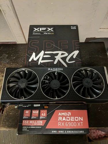 Xfx Radeon Rx 6900 Xt Merc 319 Black Graphics Card At Rs 42700 In Cuttack