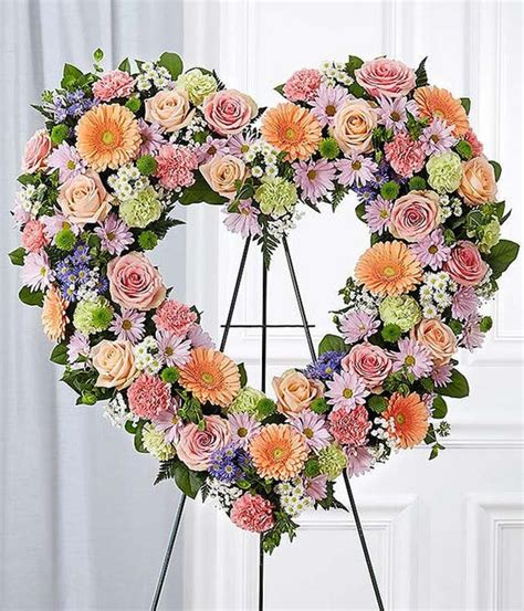 Funeral Hearts | Funeral Flower Hearts | FromYouFlowers