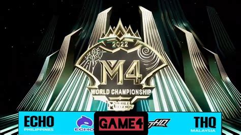 M World Championship Knockout Stage Game Echo Philippines Vs