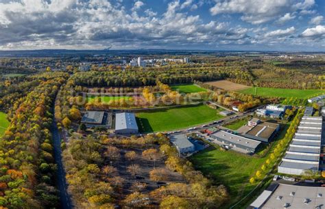 K Ln Von Oben Herbstluftbild Ensemble Der Sportplatzanlagen