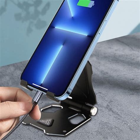 G52 Adjustable Bracket Small Size Folding Desktop Mobile Phone Holder